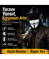 Unisex Baskılı Balaklava 1 Adet Tek Beden Viskoz Kask İçi Motosiklet Maskesi