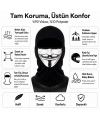Unisex Baskılı Balaklava 1 Adet Tek Beden Viskoz Kask İçi Motosiklet Maskesi