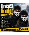 Unisex Baskılı Balaklava 1 Adet Tek Beden Viskoz Kask İçi Motosiklet Maskesi