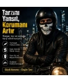 Unisex Kuru Kafa Puro Baskılı Balaklava 1 Adet Tek Beden Viskoz Kask İçi Outdoor Maske