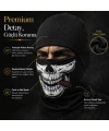 Unisex Kuru Kafa Puro Baskılı Balaklava 1 Adet Tek Beden Viskoz Kask İçi Outdoor Maske