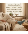 Kaymaz Tabanlı Yoga Pilates 8’li Çorap, Silikon Tabanlı Esnek Nefes Alan Ev ve Spor Çorabı