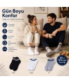 Unisex Çizgili Patik Çorap 6lı | %85 Pamuklu Geri Dönüşüm İplikli, İnce Dikişli Spor