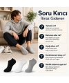 Unisex Dikişsiz Patik Çorap 12li | %85 Pamuklu Geri Dönüşüm İplikli, Nefes Alan Spor