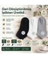 Unisex Dikişsiz Patik Çorap 12li | %85 Pamuklu Geri Dönüşüm İplikli, Nefes Alan Spor