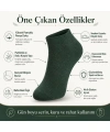 Erkek Pamuklu Patik Çorap 10lu 39-44 | Dikişsiz Burun, Koku Karşıtı, Nefes Alan Sneaker