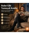 Erkek Siyah Kışlık Termal Havlu Çorap 6lı | Dikişsiz Esnek, Sıcak Tutan, Güçlü Topuk Burun