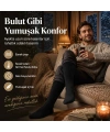 Erkek Siyah Kışlık Termal Havlu Çorap 12li | Dikişsiz Esnek, Sıcak Tutan, Güçlü Topuk Burun