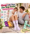 Unisex Batik Desenli Çorap 10lu Set Renkli Pamuklu Uzun Soket Dikişsiz Nefes Alan Günlük Spor Çorab