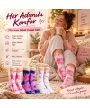 Unisex Batik Desenli Çorap 6lı Set Pamuklu Renkli Uzun Soket Dikişsiz Nefes Alan Günlük Spor Çorabı