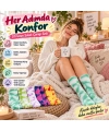 Unisex Batik Desenli Çorap 5li Set Renkli Pamuklu Uzun Soket Dikişsiz Nefes Alan Günlük Spor Çorabı