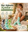 Unisex Batik Desenli Çorap 6lı Set Renkli Pamuklu Uzun Soket Dikişsiz Nefes Alan Günlük Spor Çorabı