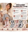 Unisex Batik Desenli Çorap 6lı Set Pamuklu Uzun Soket Günlük Spor Nefes Alan Dikişsiz