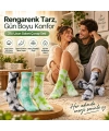 Unisex Batik Desenli Çorap 3lü Set Renkli Pamuklu Uzun Soket Dikişsiz Nefes Alan Günlük Spor Çorabı