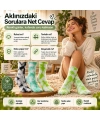 Unisex Batik Desenli Çorap 3lü Set Renkli Pamuklu Uzun Soket Dikişsiz Nefes Alan Günlük Spor Çorabı