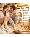 Unisex Batik Desenli Çorap 3lü Set Pamuklu Renkli Uzun Soket Dikişsiz Nefes Alan Günlük Spor Çorabı
