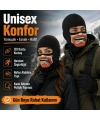 Unisex Sakallı Puro Baskılı Balaklava 1 Adet Tek Beden Viskoz Kask İçi Outdoor Maske