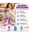 Unisex Batik Desenli Çorap 6Lı Set Pamuklu Renkli Uzun Soket Dikişsiz Nefes Alan Spor Çorabı Günlük