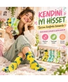 Unisex Batik Desenli Çorap 10lu Set Pamuklu Renkli Uzun Soket Dikişsiz Nefes Alan Günlük Spor Çorab