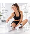 Unisex Renkli Çorap Çizgili 16lı Set Uzun Soket Günlük Spor Kolej Stil Rahat Kadın Erkek Çorabı