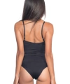 Siyah Desenli Body Korse - SSSSSS1294-6718