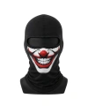 Unisex Palyaço Baskılı Balaklava Maske 1 Adet Tek Beden Viskoz Kask İçi Outdoor Motosiklet Maskesi