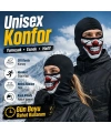 Unisex Palyaço Baskılı Balaklava Maske 1 Adet Tek Beden Viskoz Kask İçi Outdoor Motosiklet Maskesi