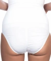 Beyaz Yüksek Bel Double Slip Korse - SSSSSS4130-8403