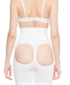 Beyaz Popo Açık Masajlı Boxer Korse - SSSSSS5117-1497
