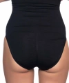 Siyah Yüksek Bel Double Slip Korse - SSSSSS4046-6117