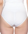 Beyaz Double Yüksek Bel Çıtçıtlı Slip Korse - SSSSSS3757-4438