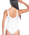 Beyaz Kalın Askılı Body Korse - SSSSSS7687-9457