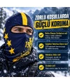 Taraftar Maskesi Kışlık Unisex Termal Balaklava Boyunluk Nefes Alabilen Rüzgara Dayanıklı