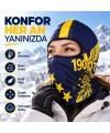 Taraftar Maskesi Kışlık Unisex Termal Balaklava Boyunluk Nefes Alabilen Rüzgara Dayanıklı
