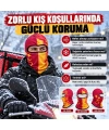 Taraftar Maskesi Kışlık Unisex Termal Balaklava Boyunluk Nefes Alabilen Rüzgara Dayanıklı
