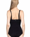 Siyah Göğsü Açık Body Korse - SSSSSS2825-9776