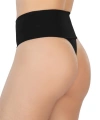 Siyah MI 2048 Seamless Çift Renk String Korse - SSSSSS3948-9921