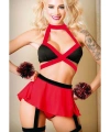Bacak Aksesuarlı Ponpon Kız Kostümü - SSSSSS2885-4750