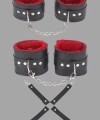 Siyah Kırmızı Harness Fantezi Aksesuar Set - SSSSSS7120-5344