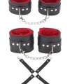 Siyah Kırmızı Harness Fantezi Aksesuar Set - SSSSSS7120-5344