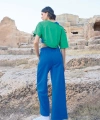 Kısa Kollu Never Give Up 3lü Crop Eşofman Takımı - SSSSSS5609-2573