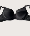 Siyah-Beyaz-Kırmızı-Ten 4lü Dolgulu Push Up Micro Balenli Günlük Tek Destekli - SSSSSS8490-4