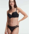 Destekli Dolgulu Balenli Kaplı Dantel Detaylı Sütyen Slip İç Çamaşırı Takı - SSSSSS6591-3