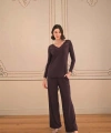 Uzun Kollu ve Dantelli Pijama Takımı - SSSSSS3443-2640