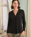 Çiçek Yaprak ve Etnik Desenli Uzun Kollu Pijama Takımı - SSSSSS9958-2406