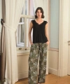 Çiçek Yaprak ve Etnik Desenli Dantelli 3lü Pijama Takımı - SSSSSS5770-4326