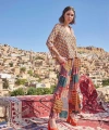Etnik Desenli Saten Alt Üst Takım - SSSSSS5071-2515