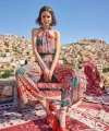 Etnik Desenli Saten Tulum - SSSSSS3271-9043
