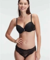 Balenli Destekli Dolgulu Taşlı Dantelli Sütyen ve Slip Takım - SSSSSS6232-6301