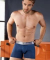 Erkek Viskon Kemer Baskılı Boxer - SSSSSS3985-6439